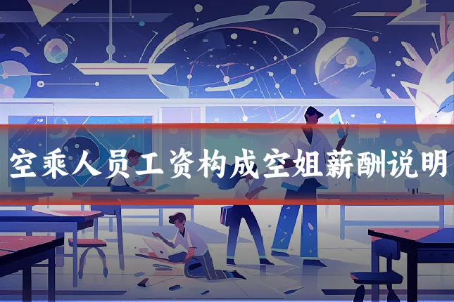 空乘人员工资构成空姐薪酬说明
