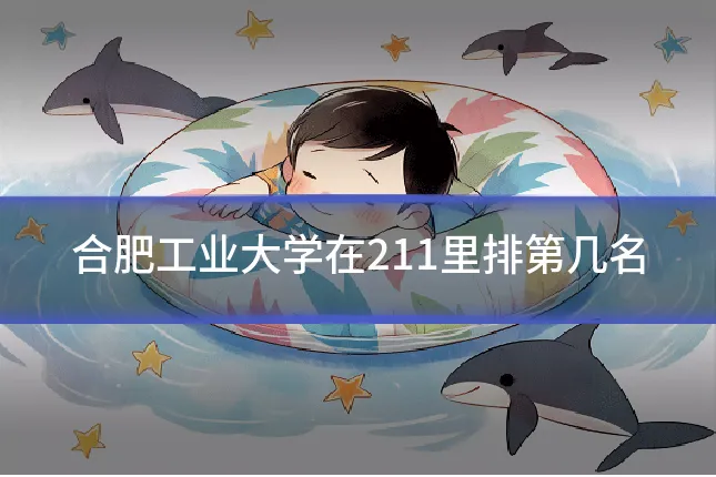 合肥工业大学在211里排第几名