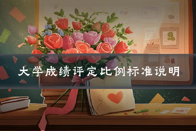 大学成绩评定比例标准说明