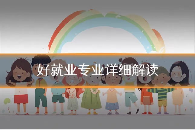 好就业专业详细解读