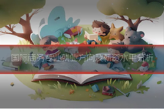 国际商务专业就业方向及薪资水平分析