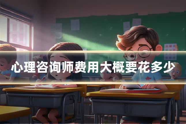 心理咨询师费用大概要花多少
