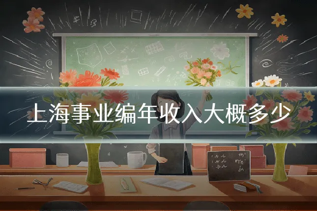 上海事业编年收入大概多少