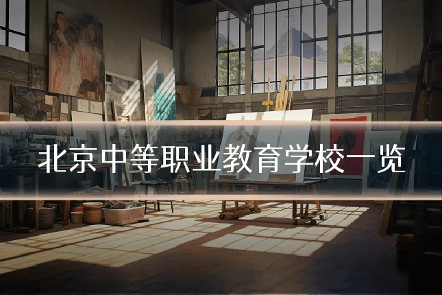 北京中等职业教育学校一览