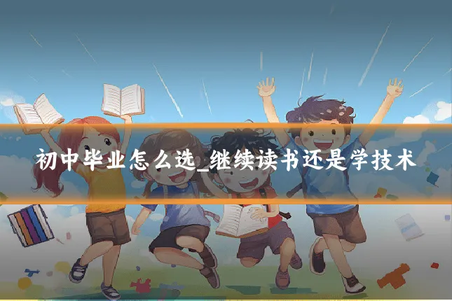 初中毕业怎么选_继续读书还是学技术
