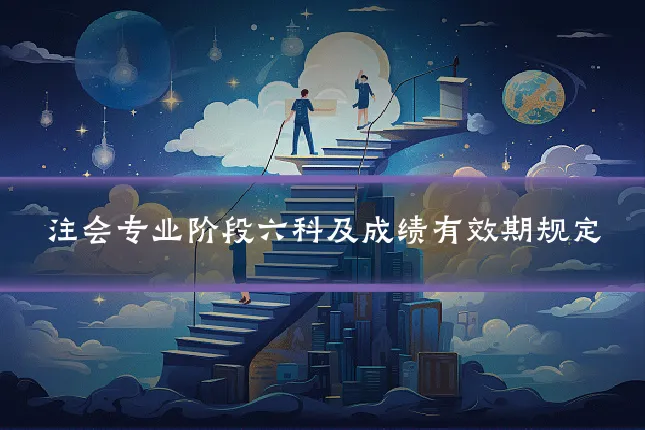 注会专业阶段六科及成绩有效期规定
