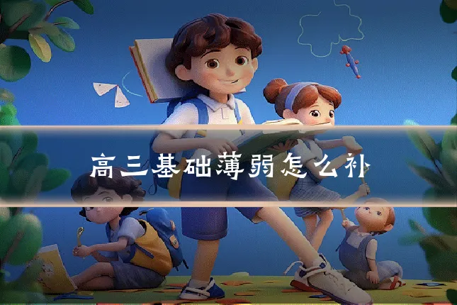 高三基础薄弱怎么补
