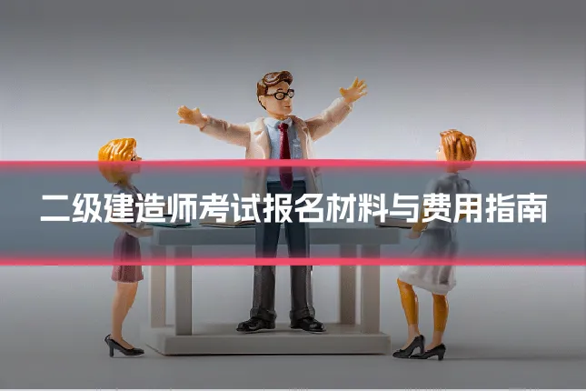 二级建造师考试报名材料与费用指南