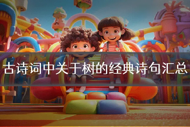 古诗词中关于树的经典诗句汇总