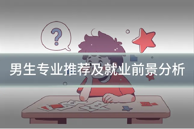 男生专业推荐及就业前景分析