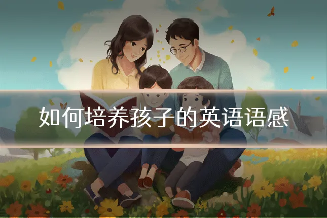 如何培养孩子的英语语感