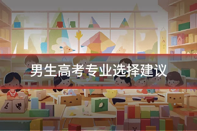 男生高考专业选择建议