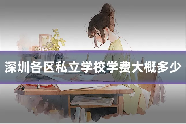 深圳各区私立学校学费大概多少