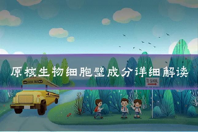 原核生物细胞壁成分详细解读