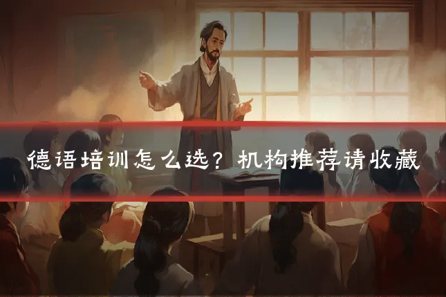 德语培训怎么选？机构推荐请收藏