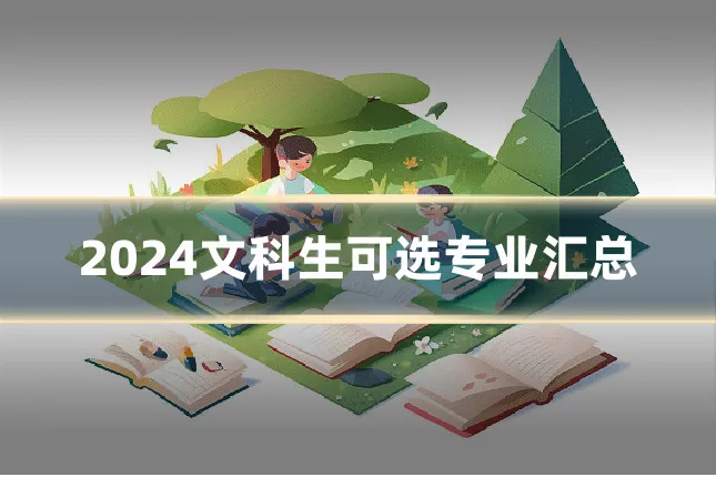 2024文科生可选专业汇总