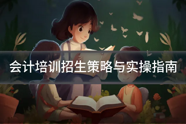 会计培训招生策略与实操指南
