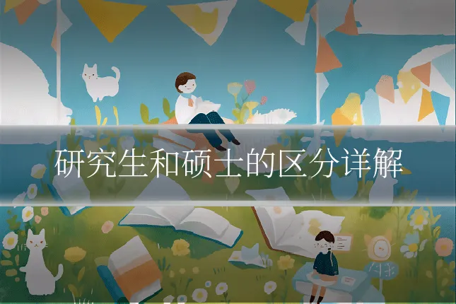 研究生和硕士的区分详解