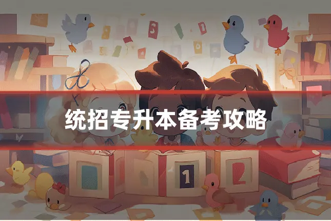 统招专升本备考攻略