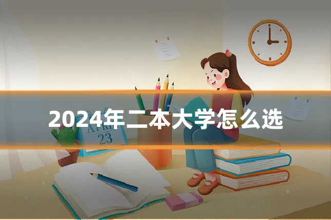 2024年二本大学怎么选