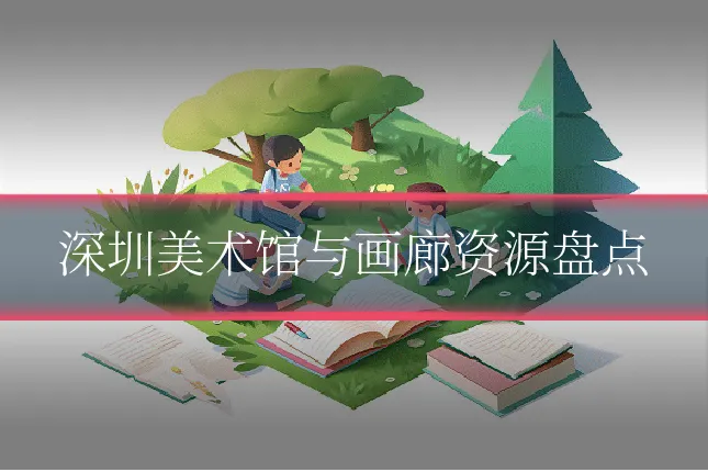 深圳美术馆与画廊资源盘点