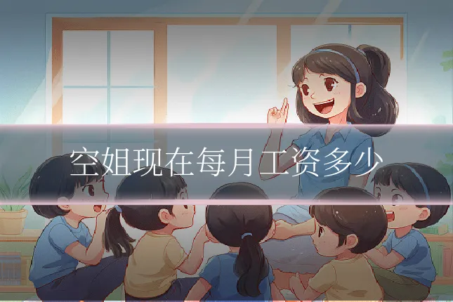 空姐现在每月工资多少