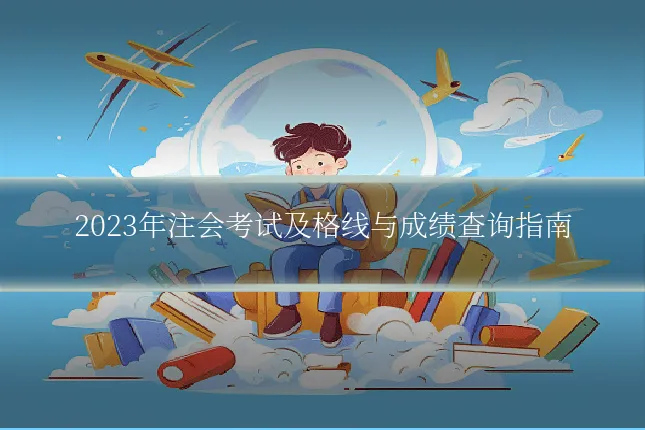 2023年注会考试及格线与成绩查询指南
