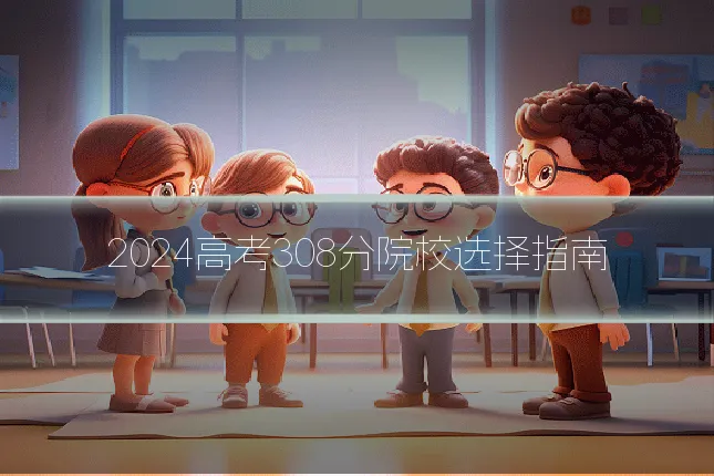 2024高考308分院校选择指南