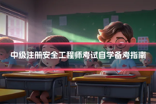 中级注册安全工程师考试自学备考指南