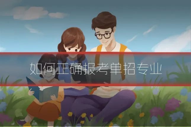 如何正确报考单招专业