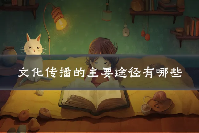 文化传播的主要途径有哪些