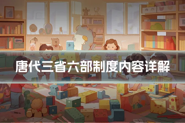 唐代三省六部制度内容详解