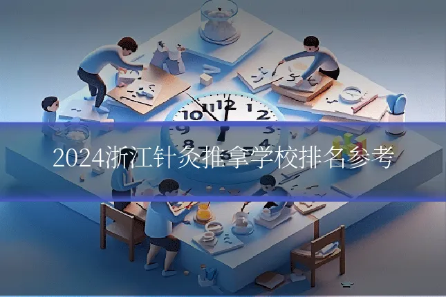 2024浙江针灸推拿学校排名参考