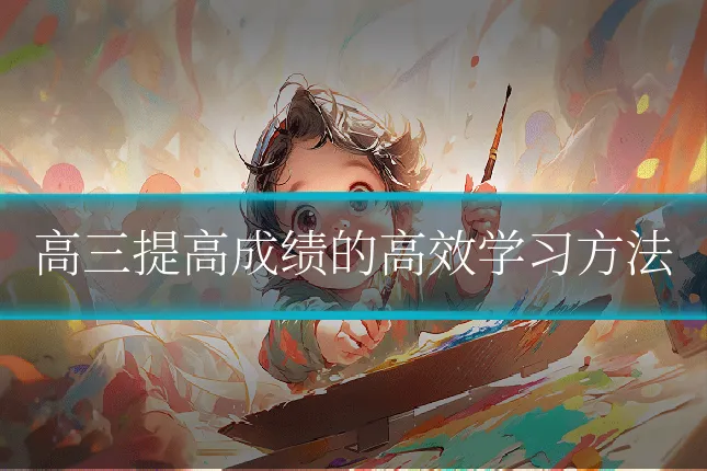 高三提高成绩的高效学习方法