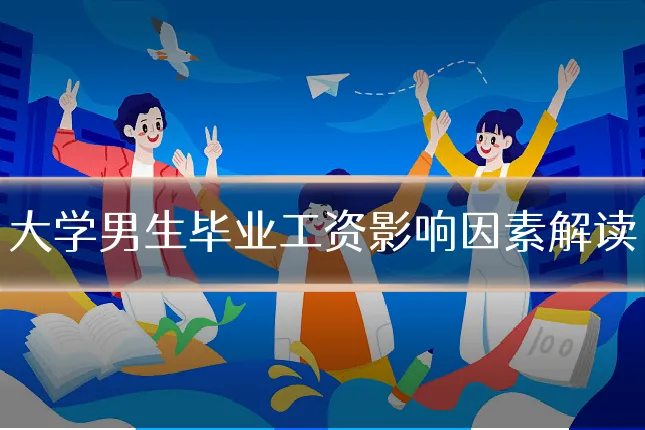 大学男生毕业工资影响因素解读