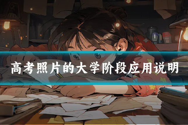 高考照片的大学阶段应用说明