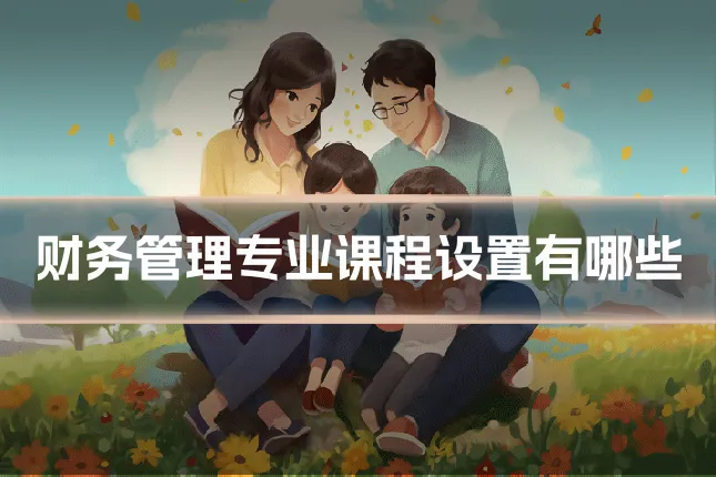 财务管理专业课程设置有哪些