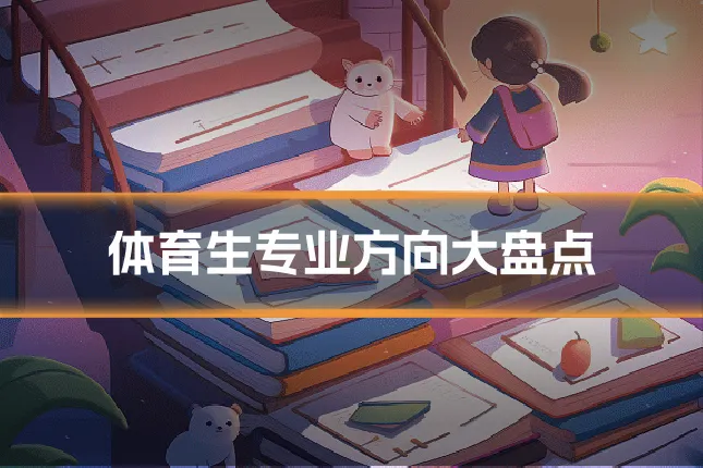 体育生专业方向大盘点