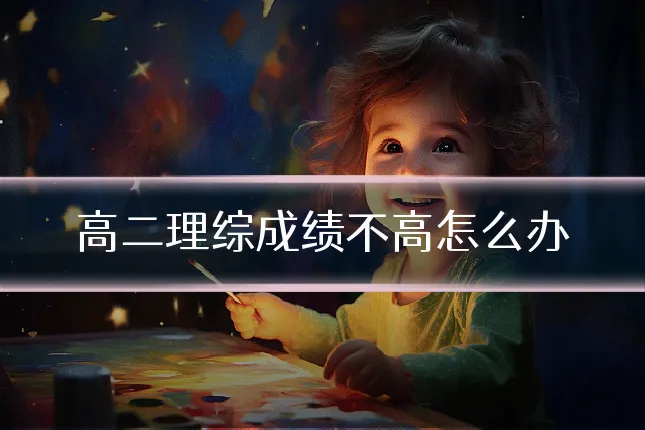 高二理综成绩不高怎么办