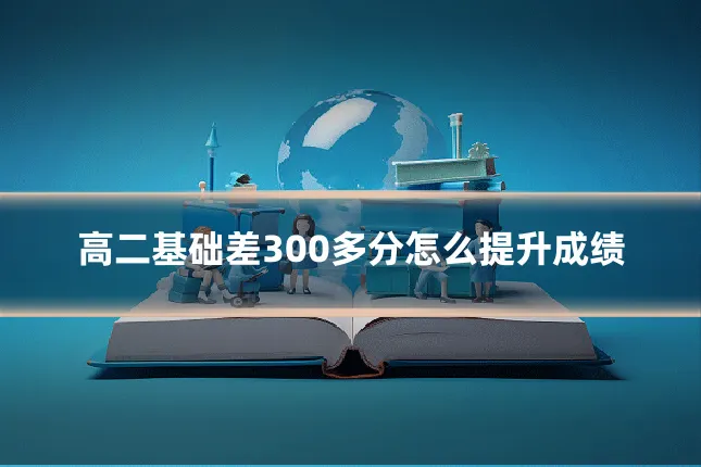 高二基础差300多分怎么提升成绩