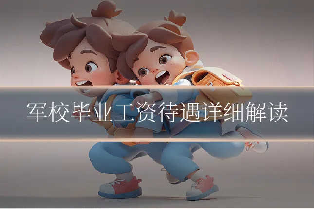 军校毕业工资待遇详细解读