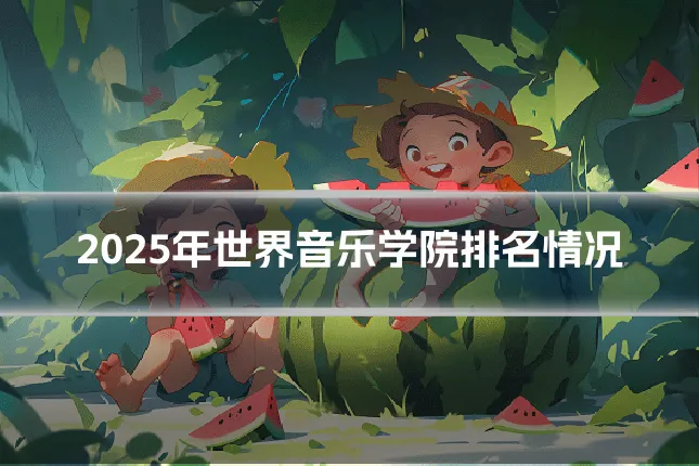2025年世界音乐学院排名情况