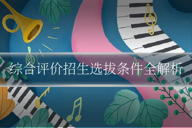 综合评价招生选拔条件全解析