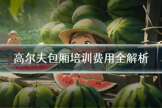 高尔夫包厢培训费用全解析