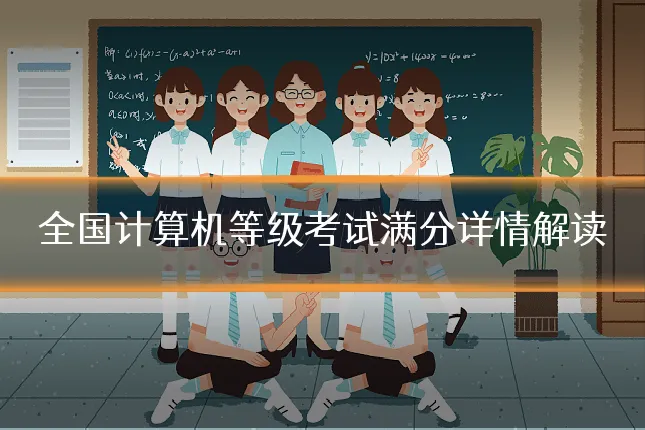 全国计算机等级考试满分详情解读