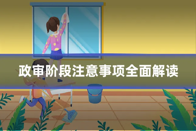 政审阶段注意事项全面解读
