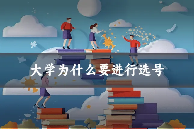 大学为什么要进行选号