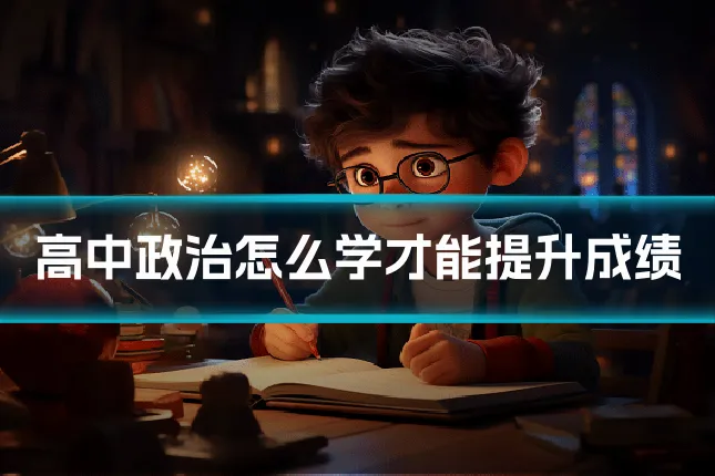 高中政治怎么学才能提升成绩
