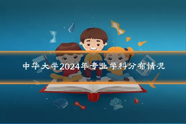 中华大学2024年专业学科分布情况