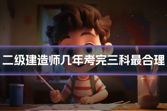 二级建造师几年考完三科最合理